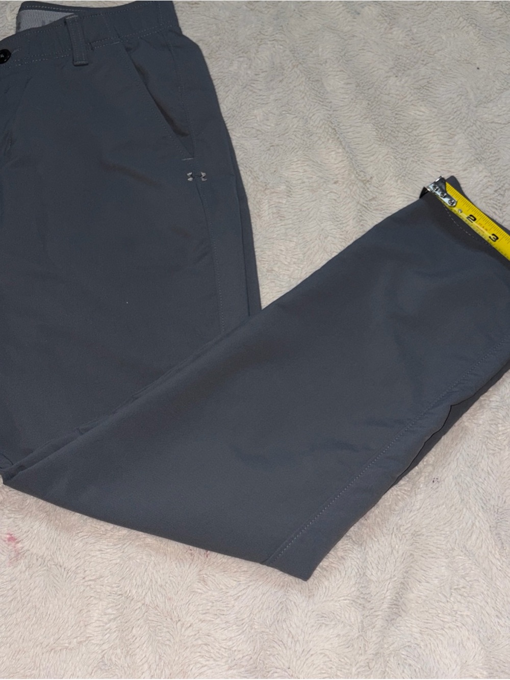 Under Armour Men's Gray Athletic Pants Size 30x30 gray